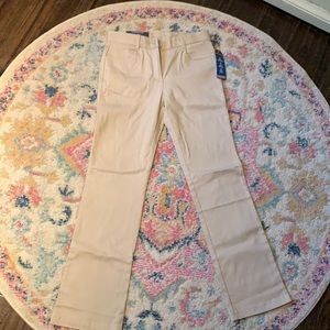 Nautica girls school uniform Khaki. Size 14 NWT